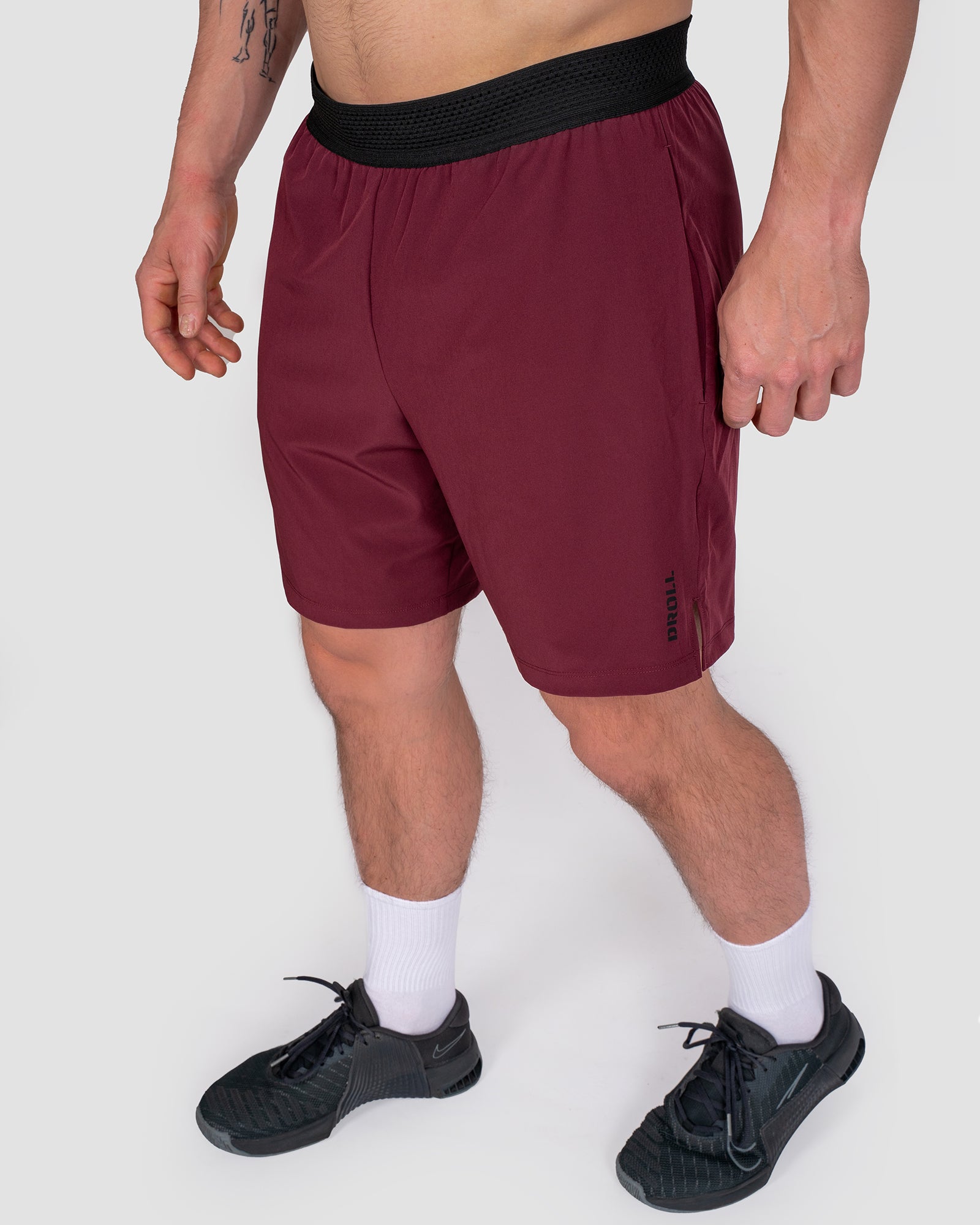Line 1 Shorts - Burgundy – DROLL SPORT